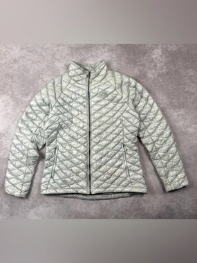 [271] The North Face Thermoball Silver Jacket Women's L Size